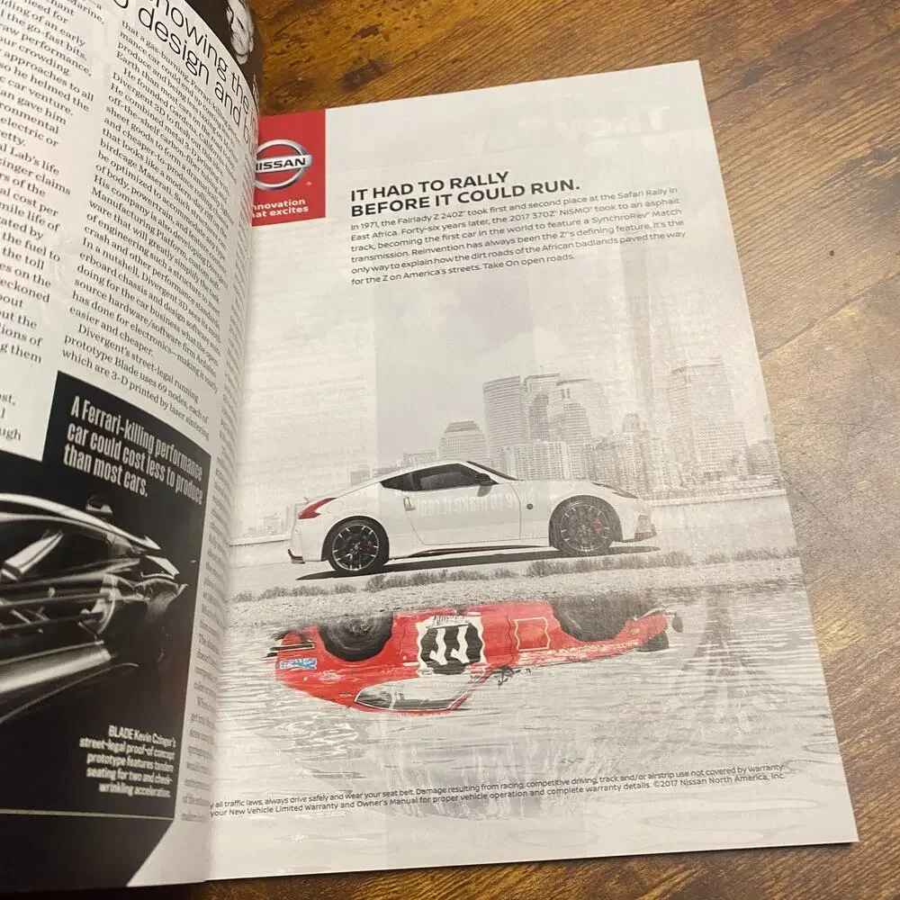 Motor Trend Magazine March 2017 Born Again! New Camry & NASCAR Racer